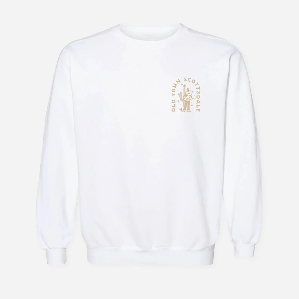 Old Town Cowboy Crewneck Sweatshirt - Picture 1 of 10